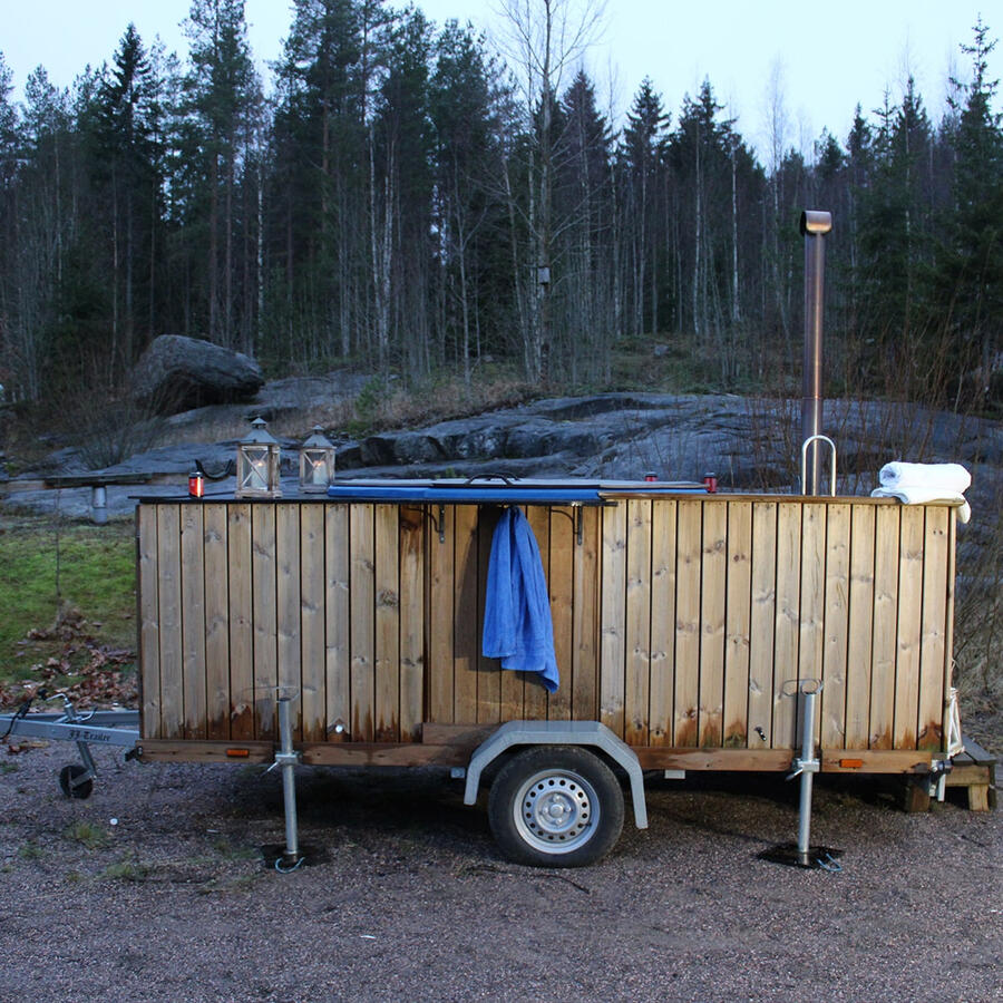 Palju odottaa kylpijöitä.